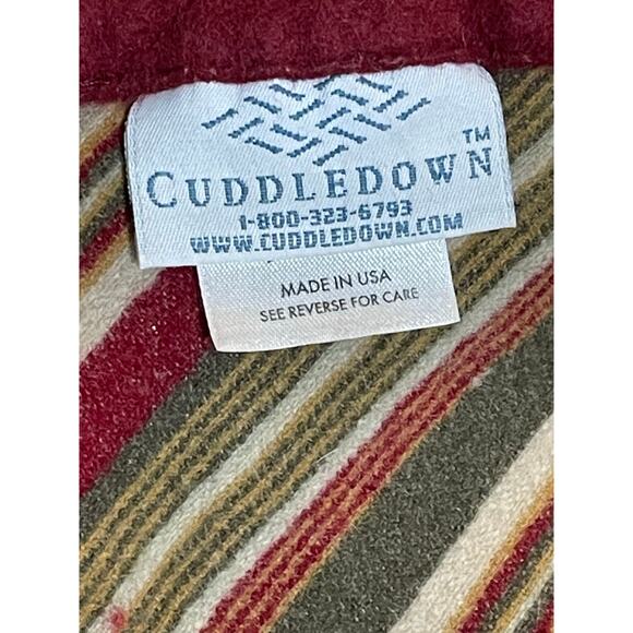 Vintage Pendleton Blanket Sz King Cuddledown Woolen Mills 100% Wool Made in USA - Picture 10 of 14